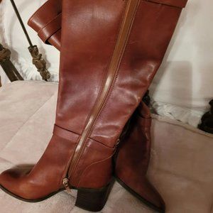 Tall Brown Ladies Boots